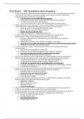 Exit Exam - 180 Questions And Answers