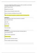 HIM 335 Final questions with 100&percnt; verified answers rated A&plus;