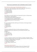 PN2 EXAM 2 QUESTIONS AND ANSWERS & STUDY GUIDE.