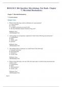 BIOLOGY 206 OpenStax Microbiology Test Bank- Chapter 7: Microbial Biochemistry