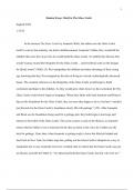 GRADE 9-11 Jeannette Walls, The Glass Castle Final Draft Essay - English Honors (Highly Graded)
