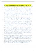 ATI Management Practice B &lpar;50 Q&sol;A&rpar;