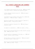 ALL CIDESCO QUESTIONS AND ANSWERS 2023