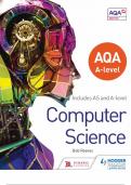 Aqa a level computer science 