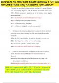 HESI EXIT EXAM package deal &lpar;13 exams&rpar;ACTUAL&sol; SCREECSHORTS QUESTIONS AND ANSWERS 