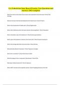 GA Esthetician State Board Practice Test Questions and Answers 2023 complete&period;