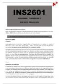 INS2601 Assignment 1 &lpar;Semester 1&rpar; - Due&colon; 3 March 2024