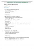 Test Bank For Prescotts Microbiology 11th Edition By Willey Chapter 1-43 &vert;Complete Guide A&plus;
