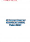 ATI Capstone Maternal Newborn Assessment Updated 2023