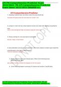 ATI PN Comprehensive Predictor Exam 2022&sol;2023  PN ATI Comprehensive Predictor Exam latest 2022&sol;2023 GRADED A&plus;&period;