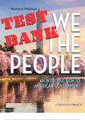 TEST BANK for We The People 14th Edition &lpar;An Introduction to American Government&rpar; by Thomas E&period; Patterson&period; All Chapters 1-17&period;