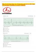 Relias Dysrhythmia Basic Test 35 Questions and Answers 2023 &lpar;Basic A Dysrhythmia&rpar;