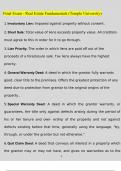 Real Estate Fundamentals Final Exam  &lpar;Verified2023