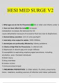 2023 MED SURG RN HESI EXIT VERSION 2 &lpar;V2&rpar; TEST BANK