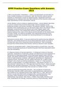 EPPP Practice Exam Questions with Answers 2023