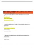 NRNP 6675-15&semi; NRNP 6675 Week 6 Midterm Exam 2022&sol;23 100&percnt; solved -Graded A&plus;