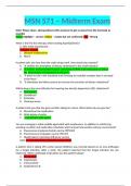 MSN 571 &ndash; Midterm Exam