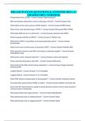 MB &lpar;ASCP&rpar; EXAM QUESTIONS & ANSWERS 2023 &lpar; A&plus; GRADED 100&percnt; VERIFIED&rpar;