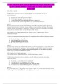 NURS MED SURGE CH 30 HEMATOLOGIC PROBLEMS QUESTIONS WITH ANSWERS A&plus; 2023 ASSUARED SUCCESS