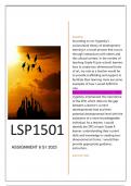 LSP1501 ASSIGNMNET 6 S1 2023