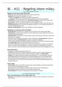 Biologie VWO Nectar 4e editie H11 - Regeling intern milieu
