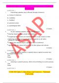 COM 103 Quiz 2, Questions And Answers - National  University