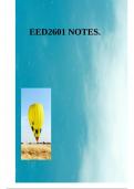 EED2601 NOTES.