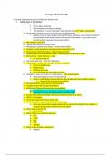 Critical Nursing Complex Adult Health Study Guide &lpar;Important&rpar; 2023