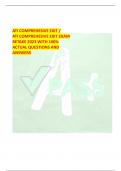 ATI COMPREHESIVE EXIT &sol; ATI COMPREHESIVE EXIT EXAM  RETAKE 2023 WITH 100&percnt;  ACTUAL QUESTIONS AND  ANSWERS &emsp;  