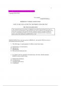  TNCC  EXAM WITH QUESTIONS &lpar;2023