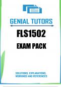 FLS1502 Exam Pack 2023