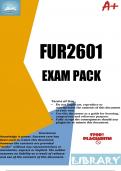 FUR2601 Exam Pack 2023