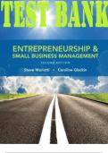 SOLUTIONS MANUAL for Entrepreneurship and Small Business Management 2nd Edition by Steve Mariotti & Caroline Glackin. (All Chapters 1-26).