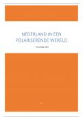 Hoorcolleges Nederland in een polariserende wereld 