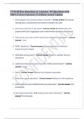 Bundle for Testout Exams Compilation &vert; Verified &vert; Guaranteed Success