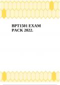 BPT1501 EXAM PACK 2022.