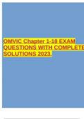 OMVIC Chapter 1-18 EXAM QUESTIONS WITH COMPLETE SOLUTIONS 2023&period;