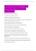 NUR 3145 Exam 1 100&percnt;  VERIFIED ANSWERS  2023&sol;2024