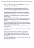 Boys State Bar Exam Practice- CA&sol;2023 Questions with Verified Answers&lpar;RATED A&plus;&rpar;