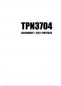 TPN3704 Assignment 1 2023
