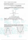 introduction to quadratic functions 