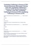 Combating Trafficking in Persons &lpar;CTIP&rpar; Annual Awareness Web-based Training Post Test&comma; Combating Trafficking in Persons &lpar;CTIP&rpar; General Awareness Training - Post Test&comma; Combating Trafficking In Persons &lpar;CTIP&rpar;&comma; Combating Trafficking in Persons &lpar;CTIP&rpar;