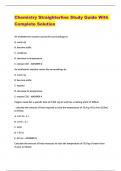 Chemistry Straighterline Bundles Exams &commat; 2023