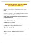 Straighterline CHEM101 Final&comma;2023 Latest Update With Correct Answers