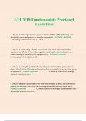 ATI Fundamentals Proctored Exam final