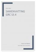 GRC S3.4 SAMENAVATTING