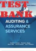 TEST BANKS for Auditing & Assurance Services 8TH & 9TH EDITIONS by Louwers, Bagley, Blay, Strawser, Thibodeau, Sinason (Complete Download))