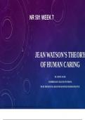 NR 501 Week 7 Assignment Theoretical Framework Supporting Evidence-based Practice&period;