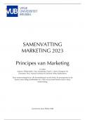 Samenvatting Principes van Marketing 1e BA HI-TEW (19/20)