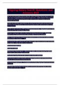  Signing Notary Test &num;1 Questions and Answers 2023